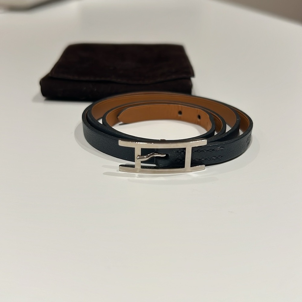 Hermes Behapi Double Tour Bracelet